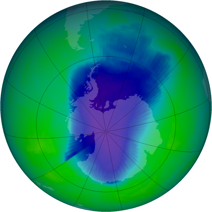 Ozone Map 1993-11-19